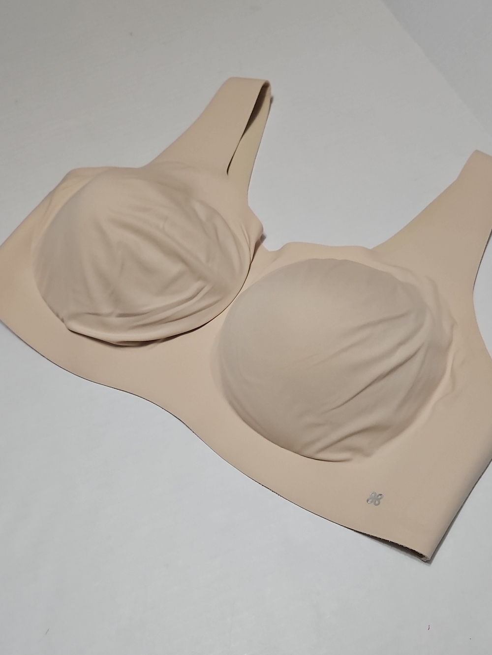 Honeylove Nude Pull Over Soft Form Wireless Bra W/ Removable Pads Size 2X
